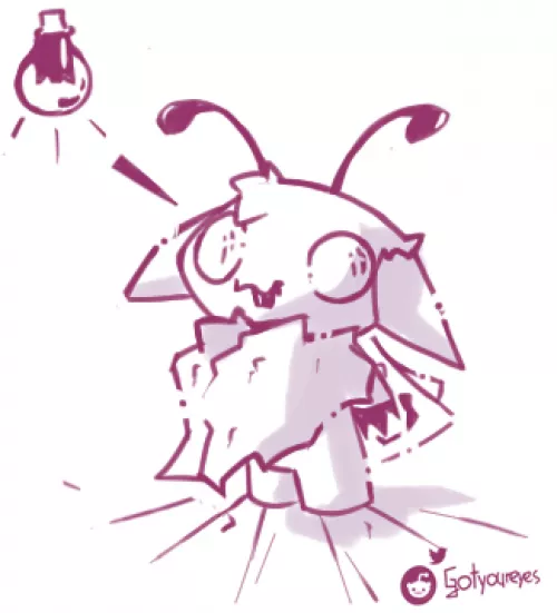 Moth(art by me!) by gotyoureyes