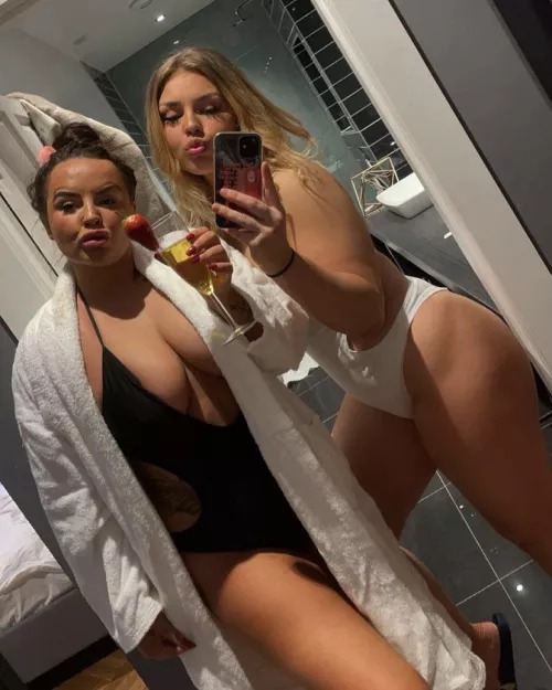 Mother and daughter tag team by Passtonicky