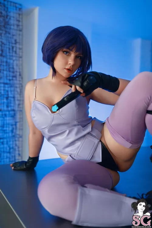 Motoko Kusanagi from Ghost in the Shell by Mimo by shaggyandtheraft