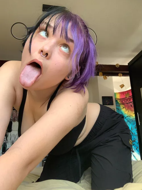 Mouth open and ready for cum for a limited time only! by TooZenToCare