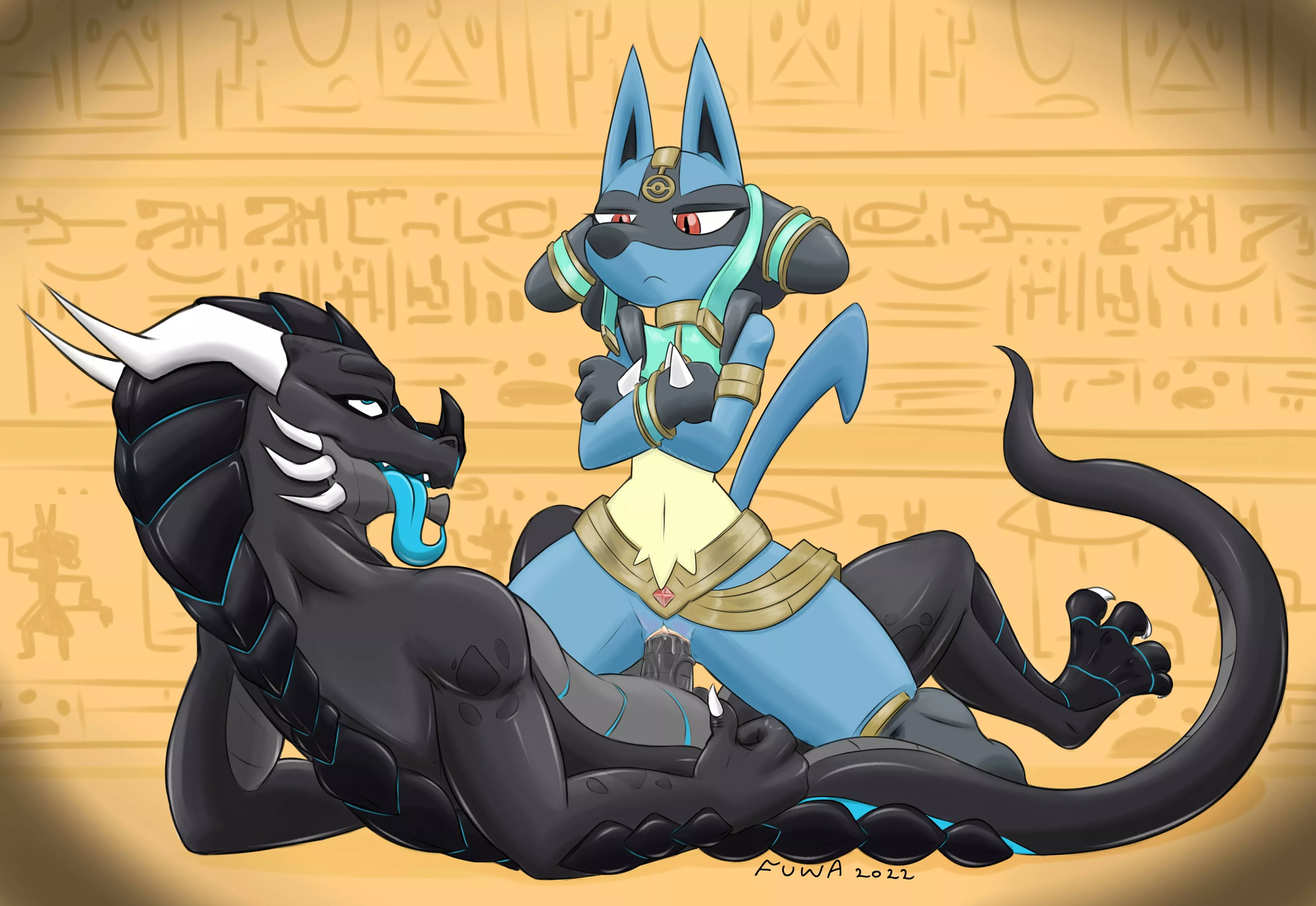 (mr fuwa) lucario´s dances posted by uzamijeriko