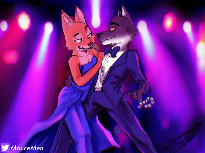 Mr Wolf and Diane Foxington by james51608