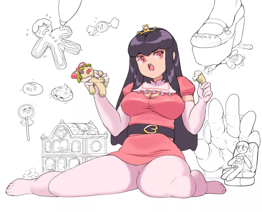 Multiple tfs, I prefer to be the doll one (Don't know the artist) posted by shrunken_woman