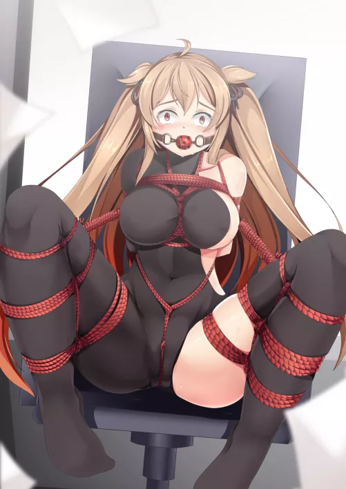Murasame Shibari (Yasume Yukito ) [Kantai Collection] by sequence_string