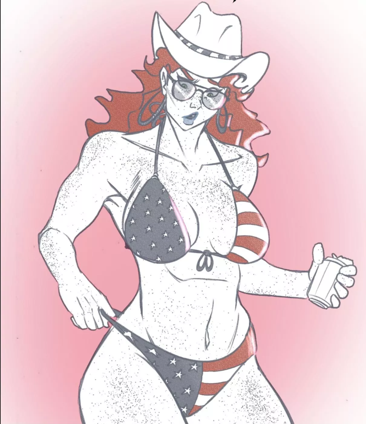 ‘Murican Pwy (fiftycalvinart) [Warrior Historia] posted by FiftyCalvinArt