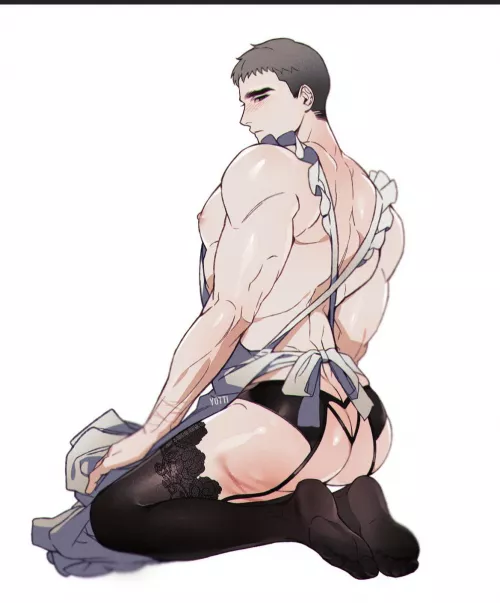 “Muscle Maid” @YOTTI by BreathlessStud