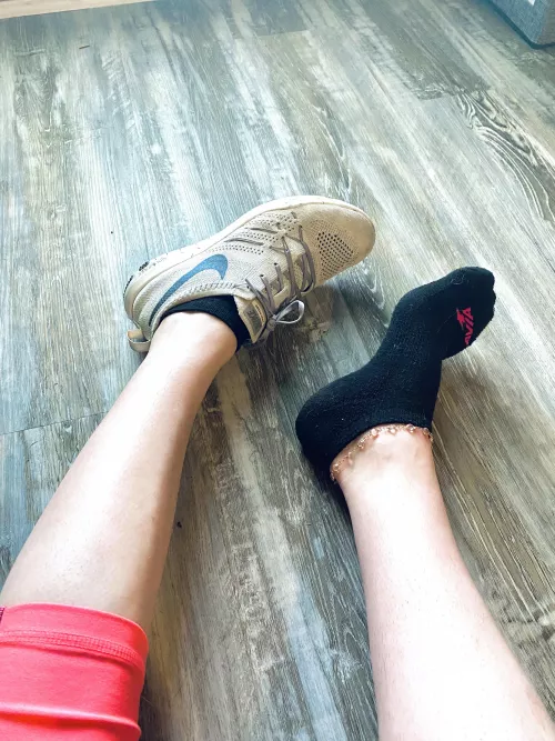 My 6+ year old track Nikes are gonna help me bake these today 👅💦💦 by Mayevans