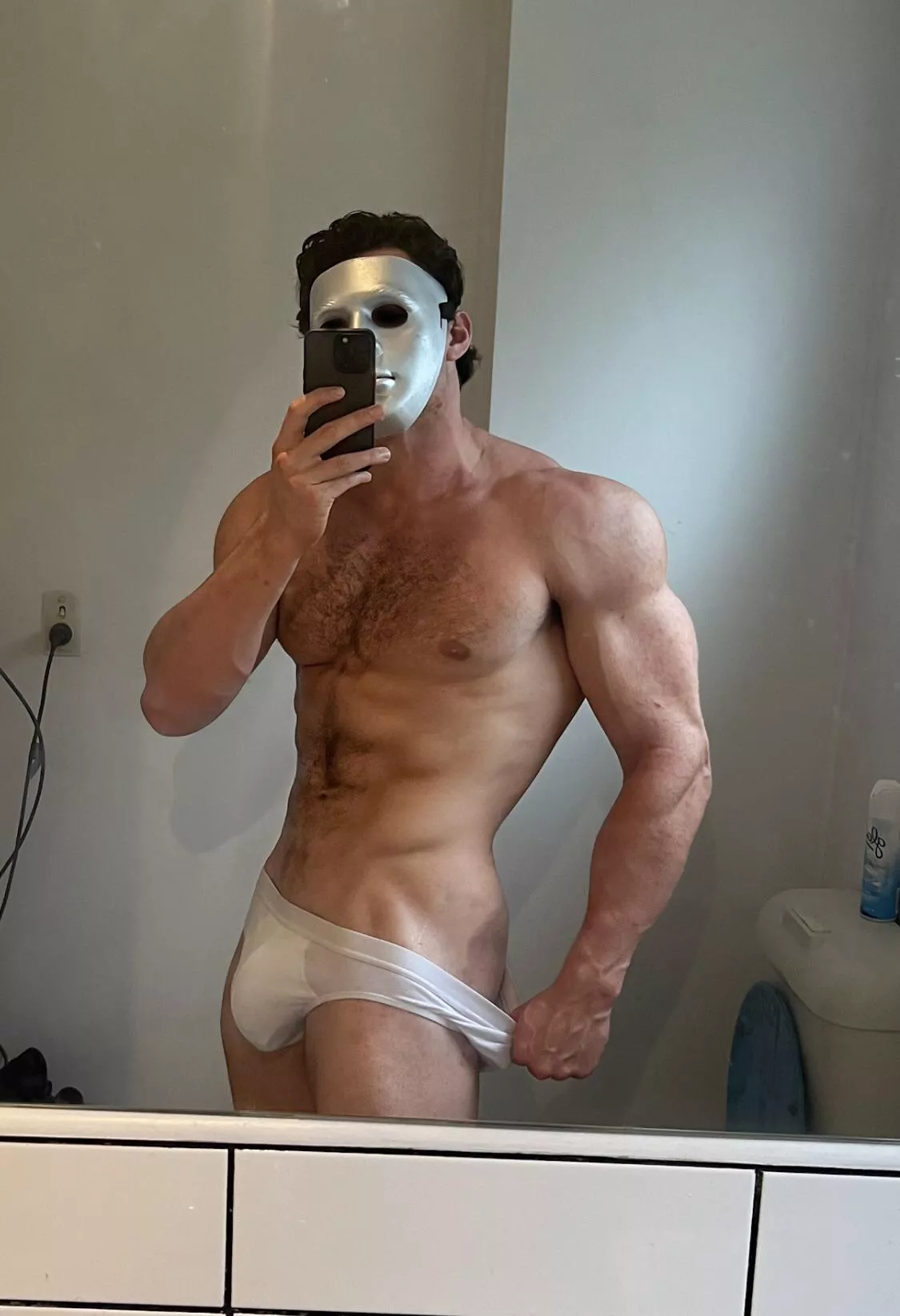 My 6’8 bulge says hi posted by TheMaskedGiant