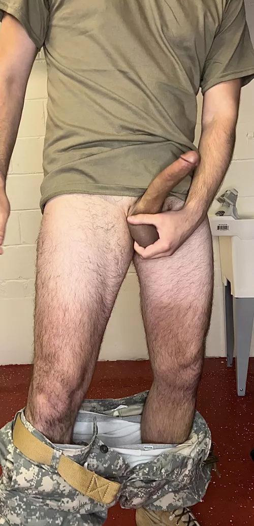 My alpha army cock by Hungmilitarycock