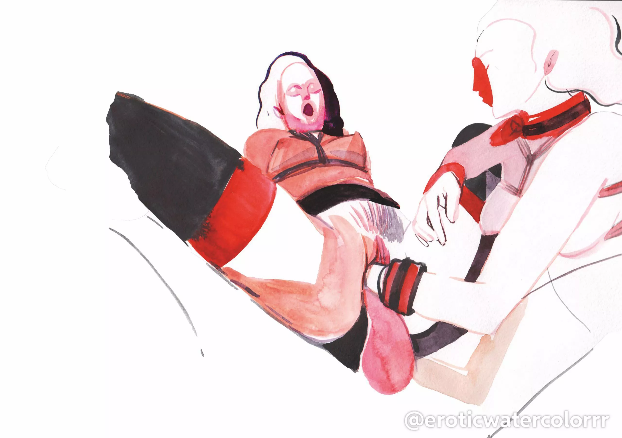 My art 💖 based on kink.com movie 🍿 posted by shmyk12345