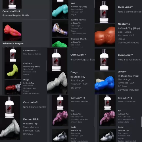 My bad dragon collection:)) by DotOk5937