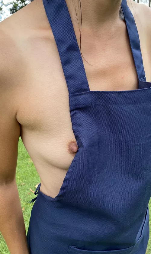 My bbq outfit for cooking outdoors :) by Innocent_nikki_18