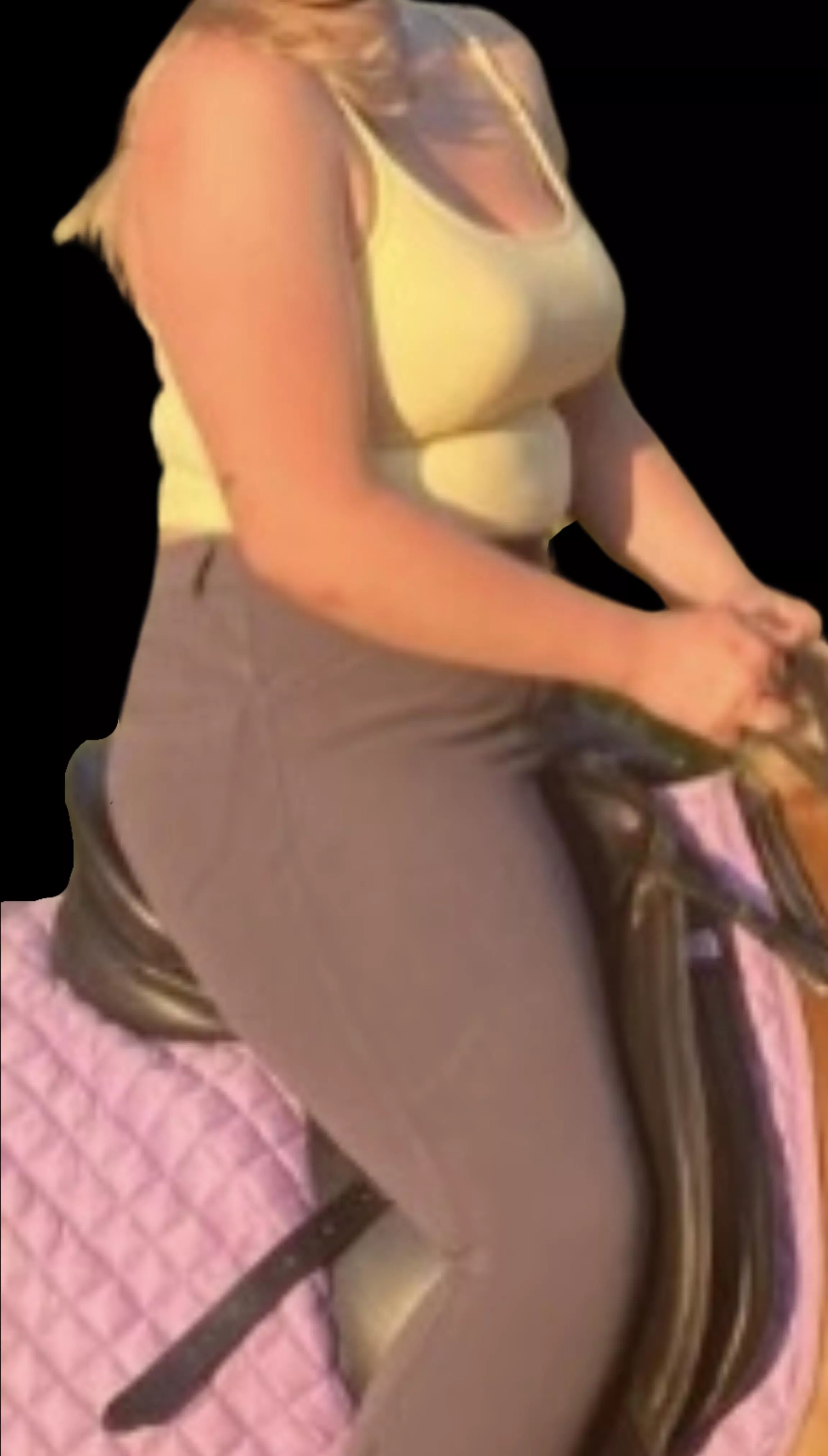 My belly didn’t used to be so round and big. posted by Staceygirl2022