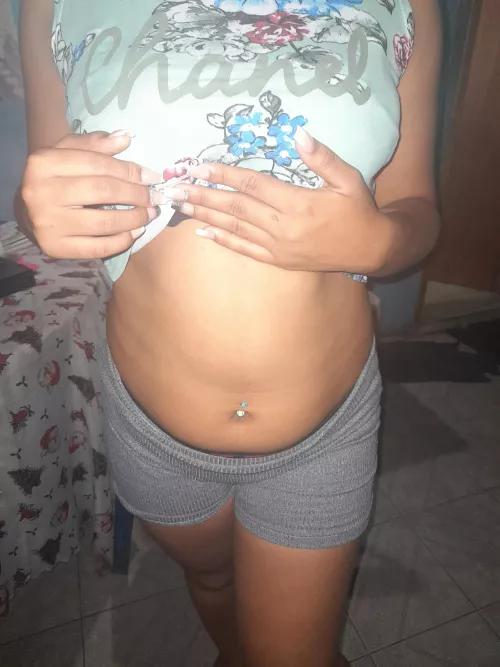 my belly is big and soft, good morning everyone by michell25