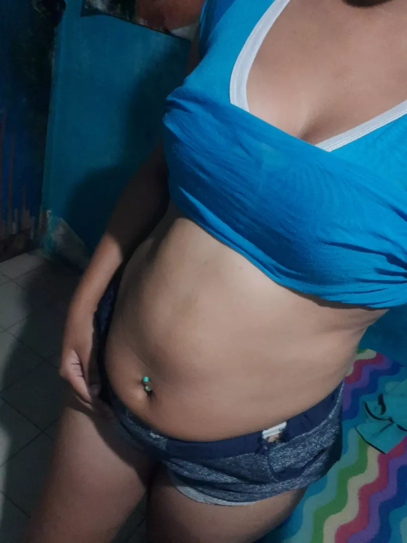 my belly is soft and clean, good morning everyone by michell25