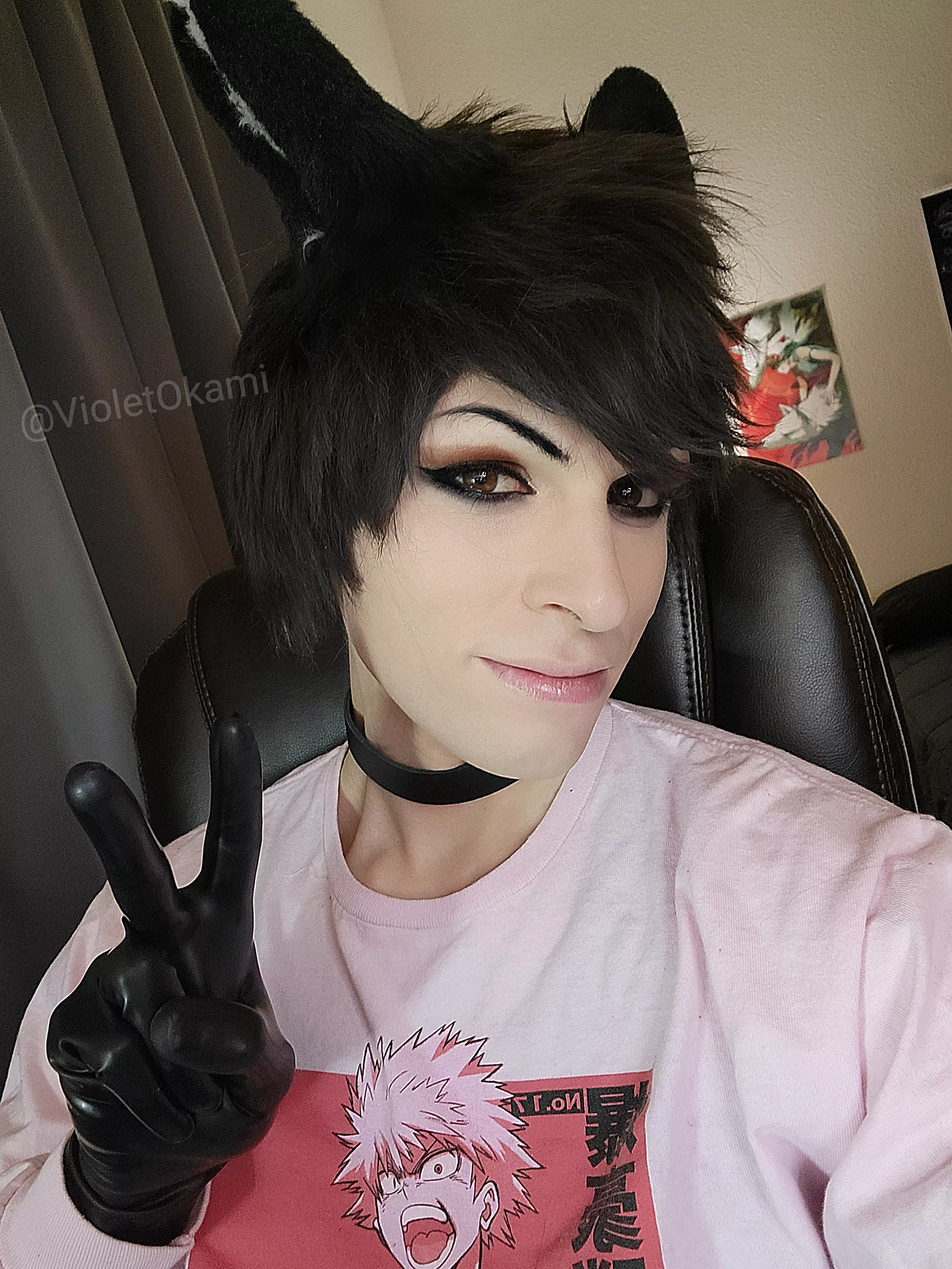My best Femboy make up posted by Violet_Okami