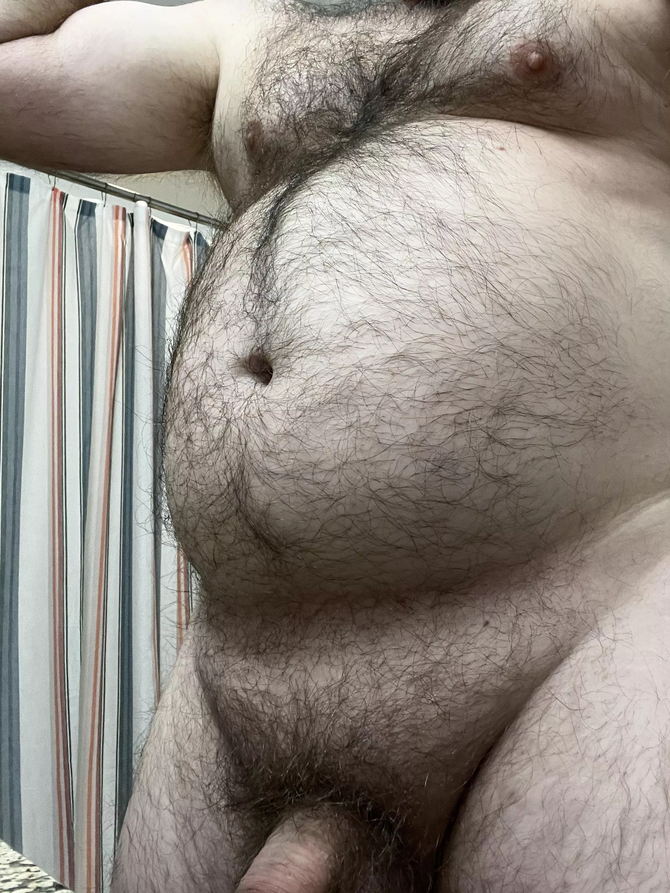 My big bear belly posted by averagegay12