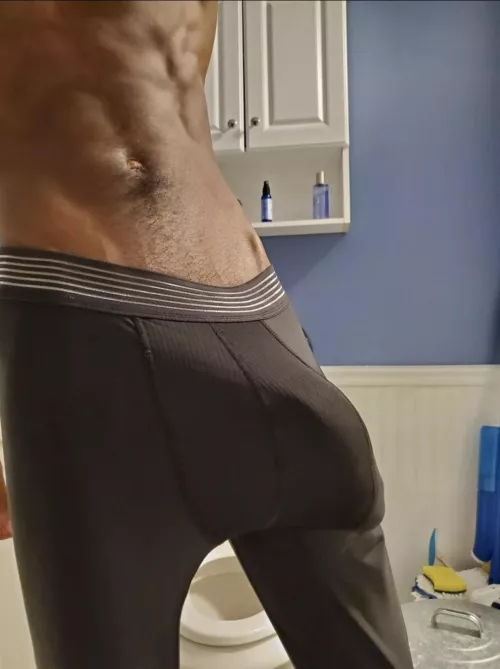 My big bulge! 😁 by Latinhotstudxx