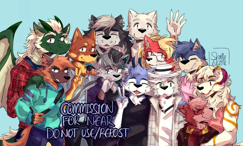 my biggest commission yet!! [art by me @skootleskittle everywhere!] by SkootleSkittle