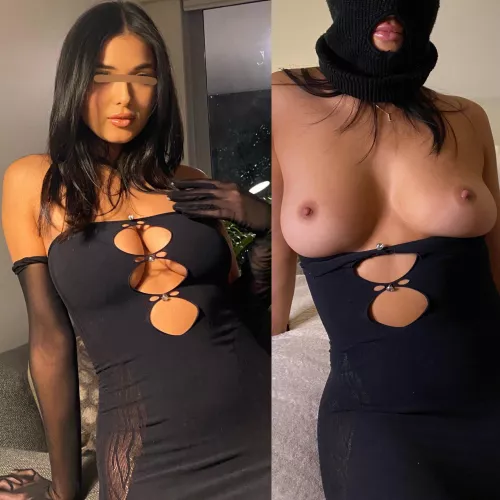 My birthday dress vs my birthday suit 🥳 by CatsInASock