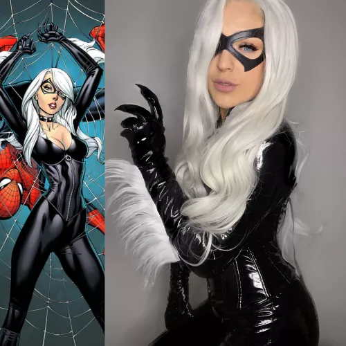 My Black Cat Cosplay :) Made the suit myself so I am a bit proud [self] by Hannnahstuart