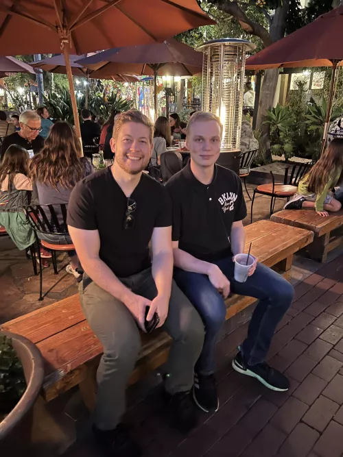 My boyfriend and I by 3headeddragn