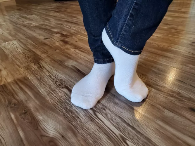 My boyfriend asked me to get this new pair dirty for him! ❤ [female] by only_feetpc2022