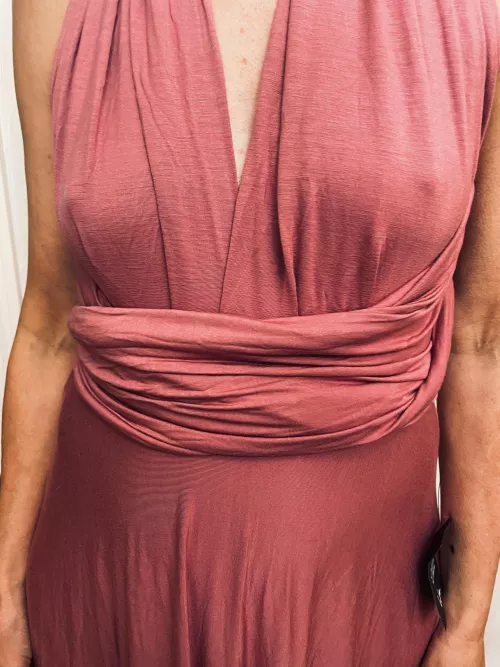 My bridesmaid dress. Do you think the guests will be looking at me or the bride? by SpicyTulips69