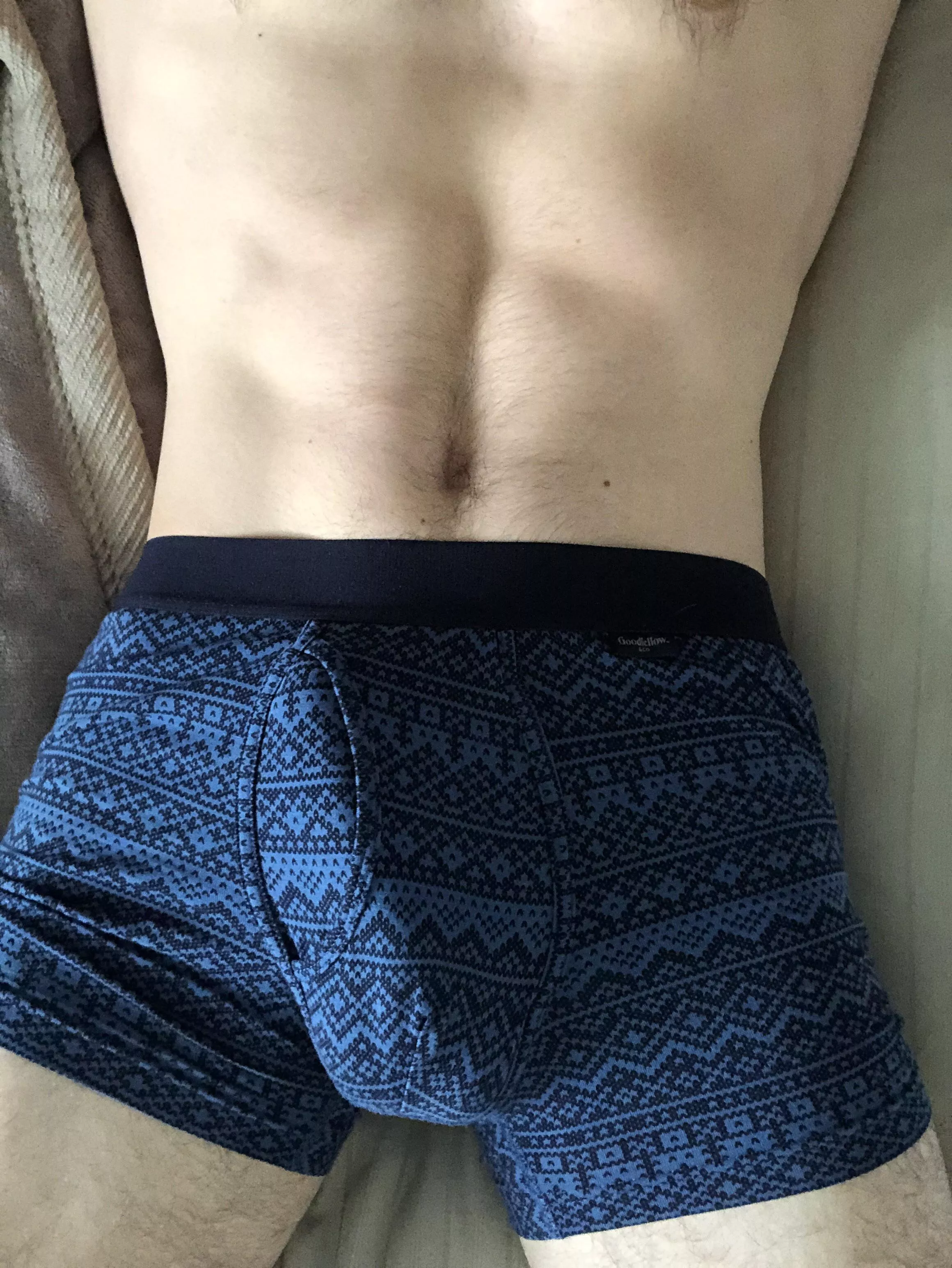 My bulge in blue this morning posted by dick-urkle