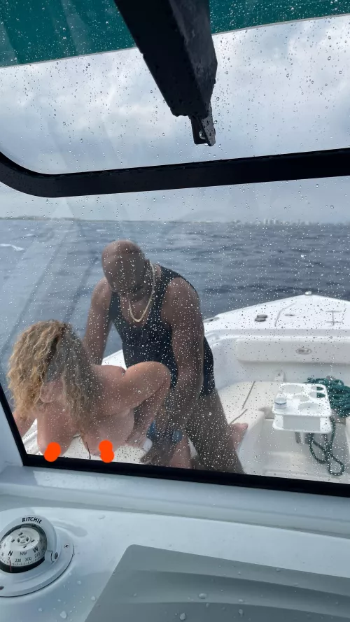 My bull left of this👇🏼shirt at my house after we fucked on the boat. That got me thinking how many couples have a drawer just for their bull ? I have his body wash in the shower and an extra toothbrush. But I like the idea of him have one or more o by Hotwifeflorida