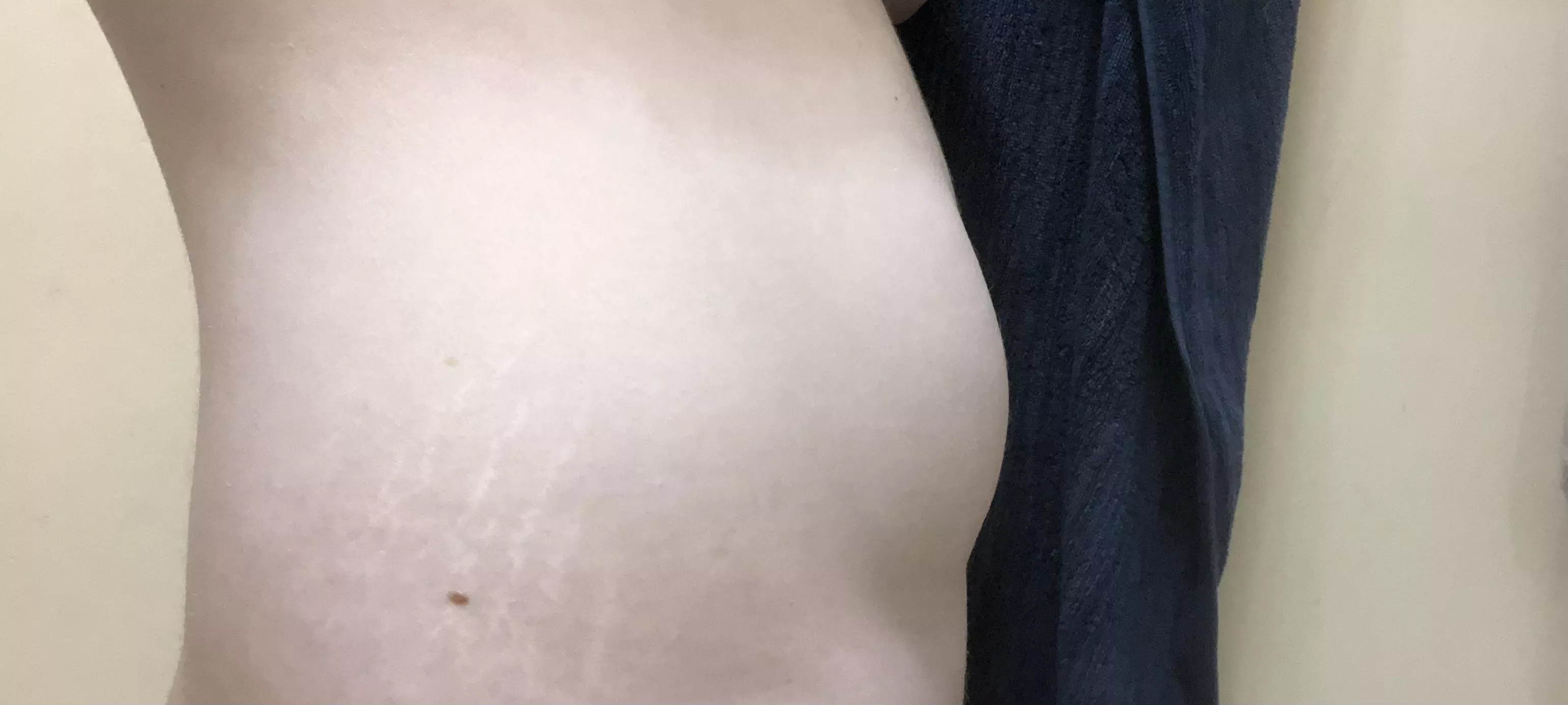 My bump is coming! Subscribe to my OnlyFans if you want to watch it grow with me 😘😘 posted by mseabro