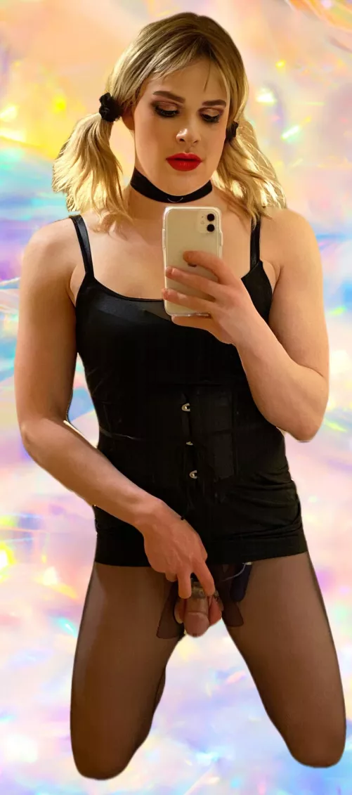 My cage feels tighter when I dress up 🥺 by lilyariTG