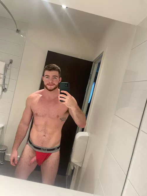 My cock couldn’t help but say hi by Comfortable-Bank-630