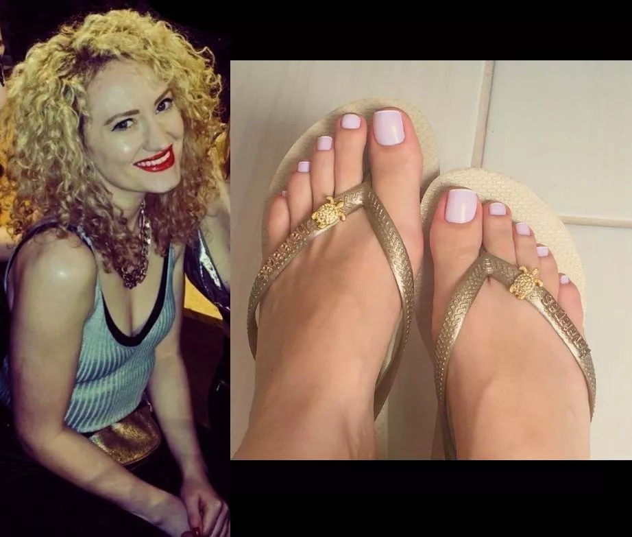 My colleagues feet posted by Dammit456