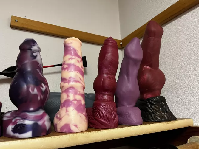 My collection 🐺🖤 (Minus my David muzzle) by HEXicorn