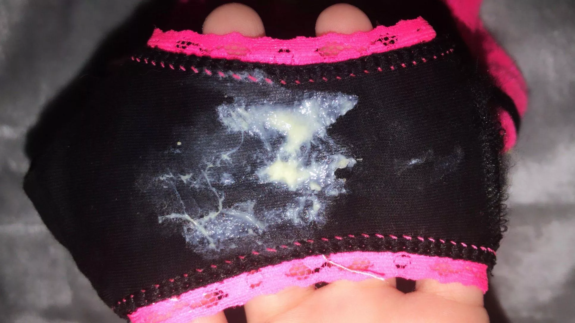 my creamy panties after a long day ♡ posted by irltinygf