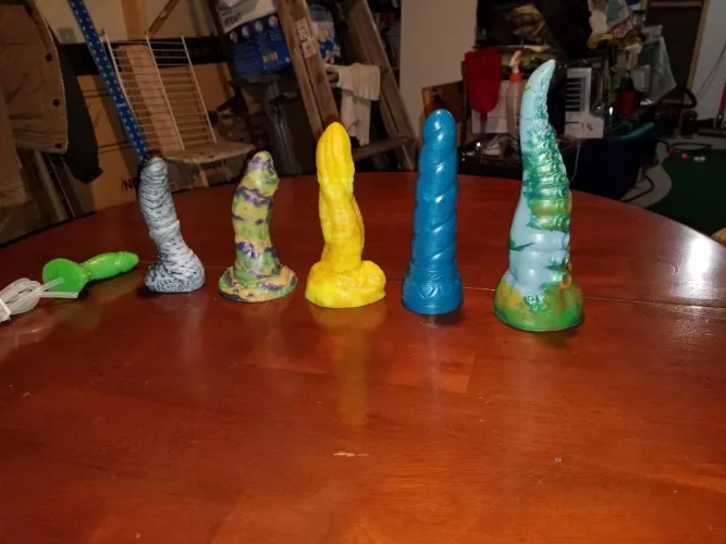 my current collection 🐉 minus my two February customs that I'm still waiting on by dadbod112919