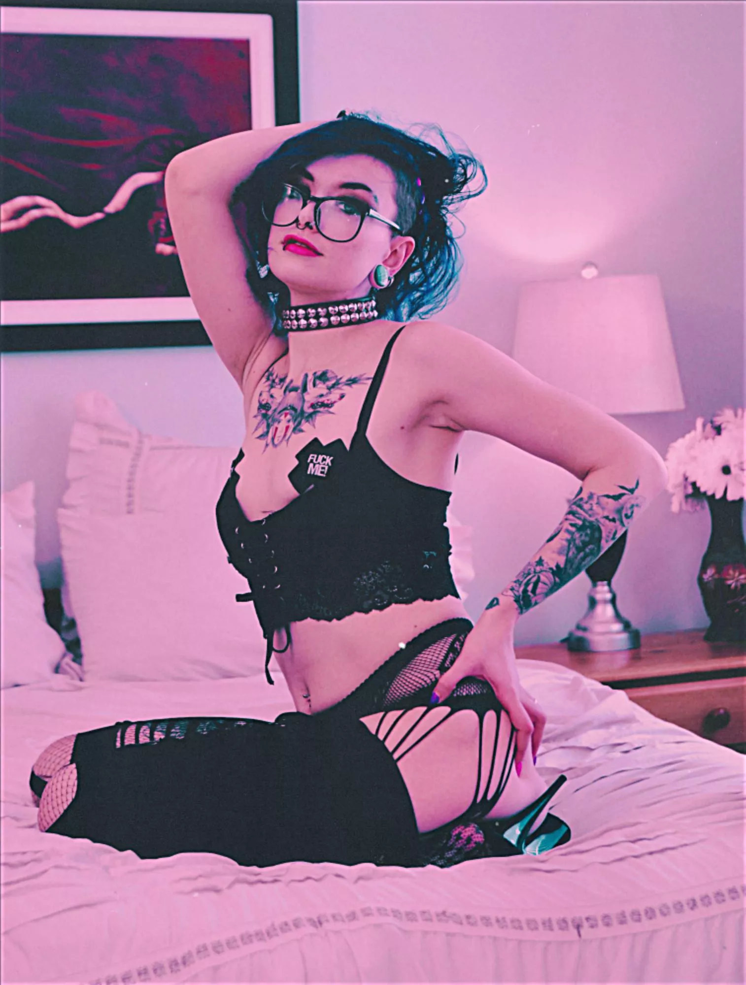 my dad isn't very proud of my tattoos and piercings yet I topped it off with being an e thot. posted by Temptressraven