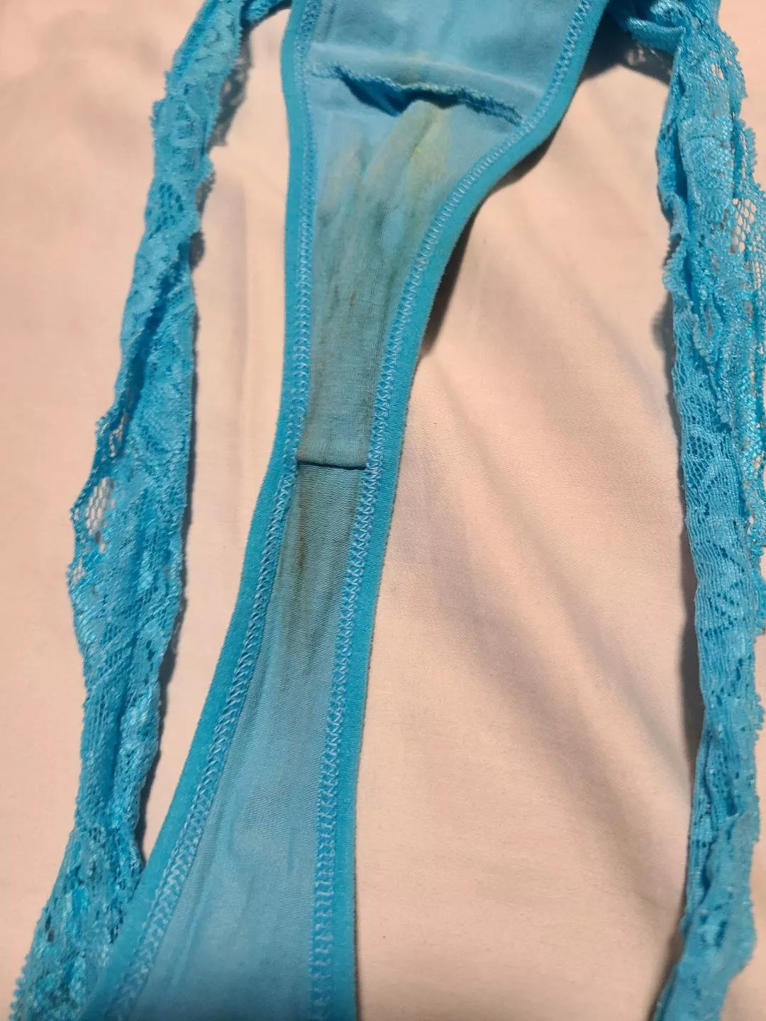 My delicious thong from yesterday 😋 posted by drummer3088