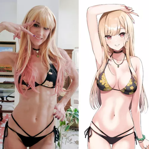 My dress up darling 《Self》 Have you watched the show? Marin Kitagawa is adorable by tsunadev