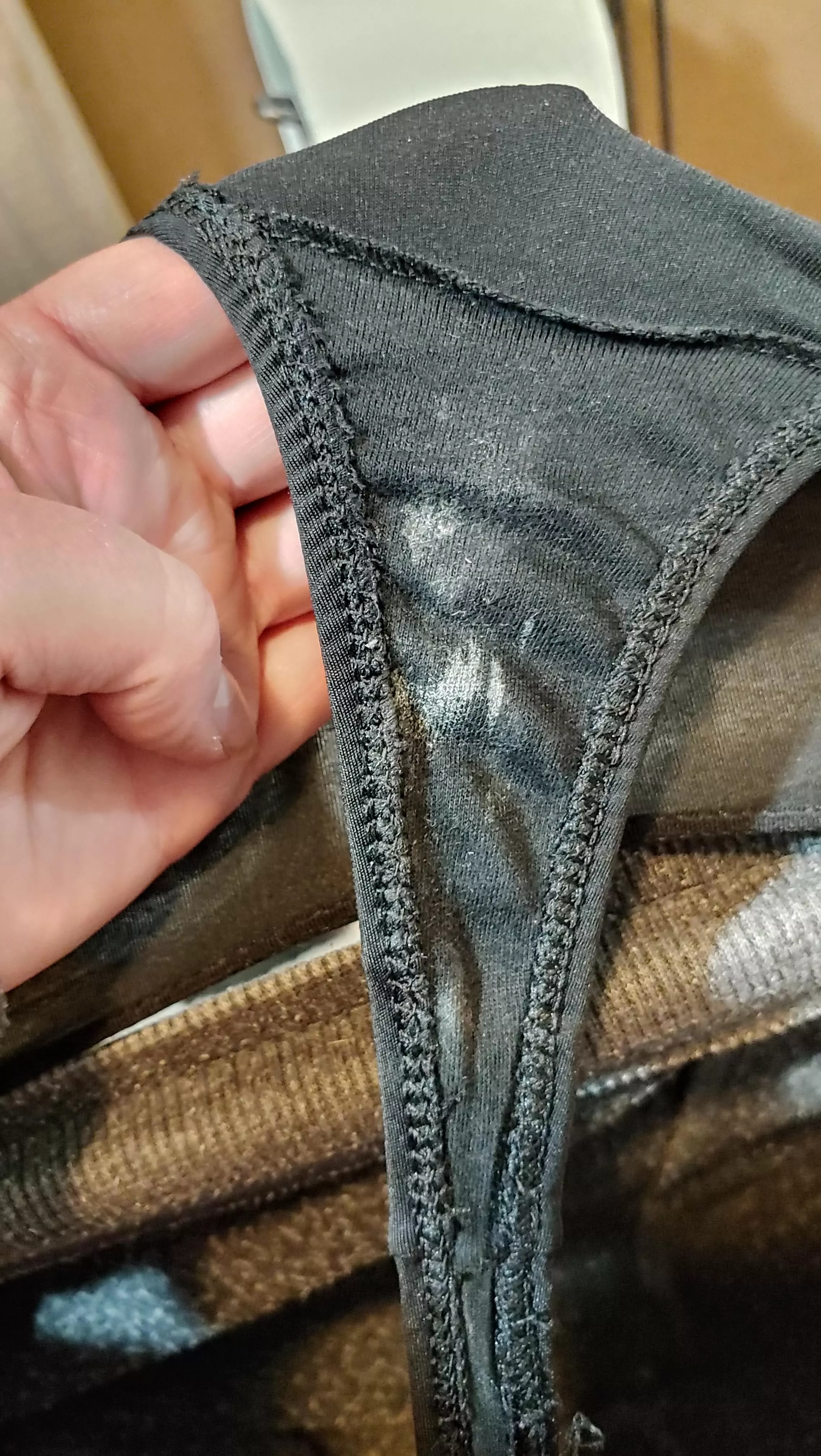 My dried juices from sexting earlier 😏💦 posted by DezrtBat