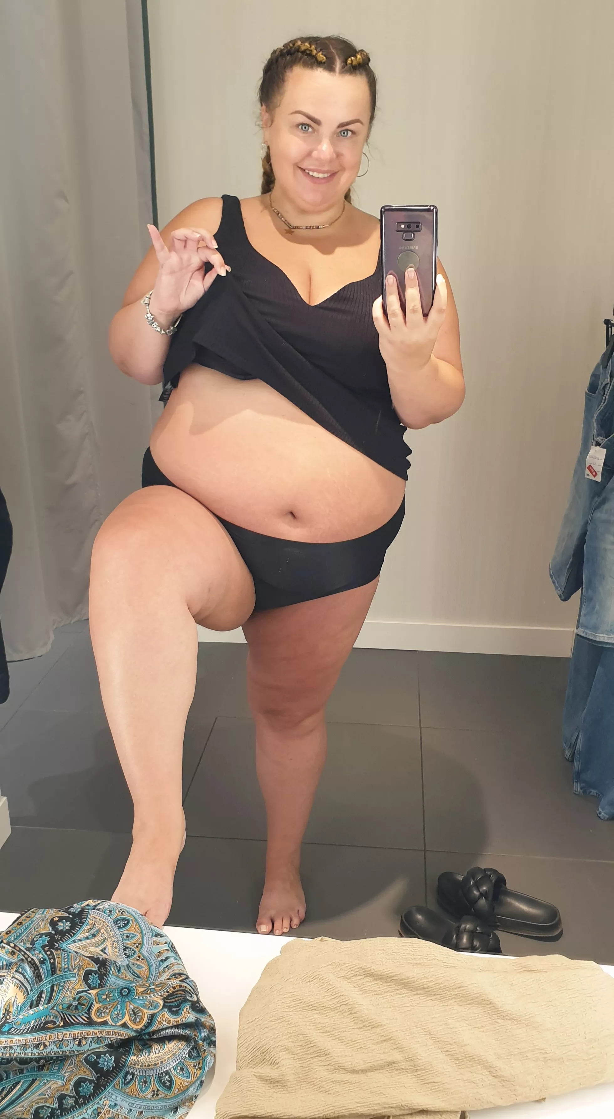 My ex said that I'm too fat,🥺 can I send you nudes and you tell me true? posted by sexycurvymodel