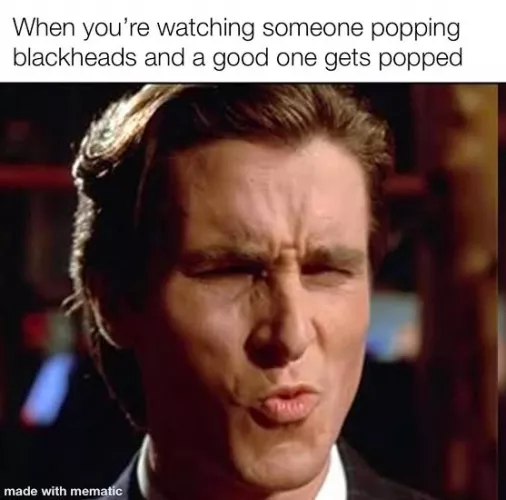 My face when I'm on the sub for the most part. Then I get jealous I'm not the one popping haha by Djtaddlepop