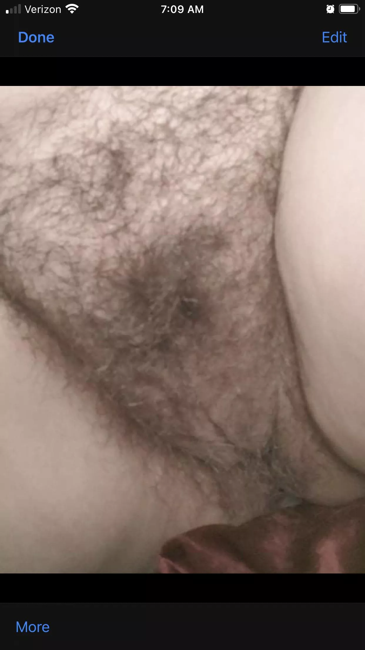 My fat hairy pussy needs petting. posted by Paidinfull-100
