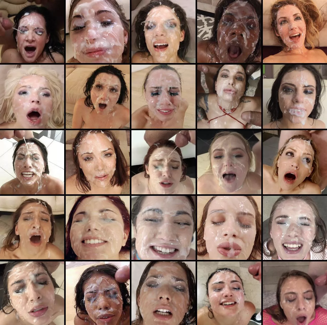 my favorite bukkake scenes!! posted by Massandmatter