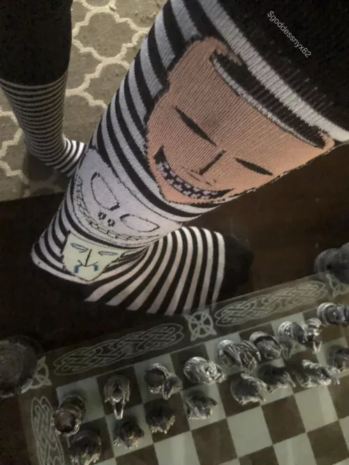 My favorite pair of socks 🖤 by SpookyBrat82