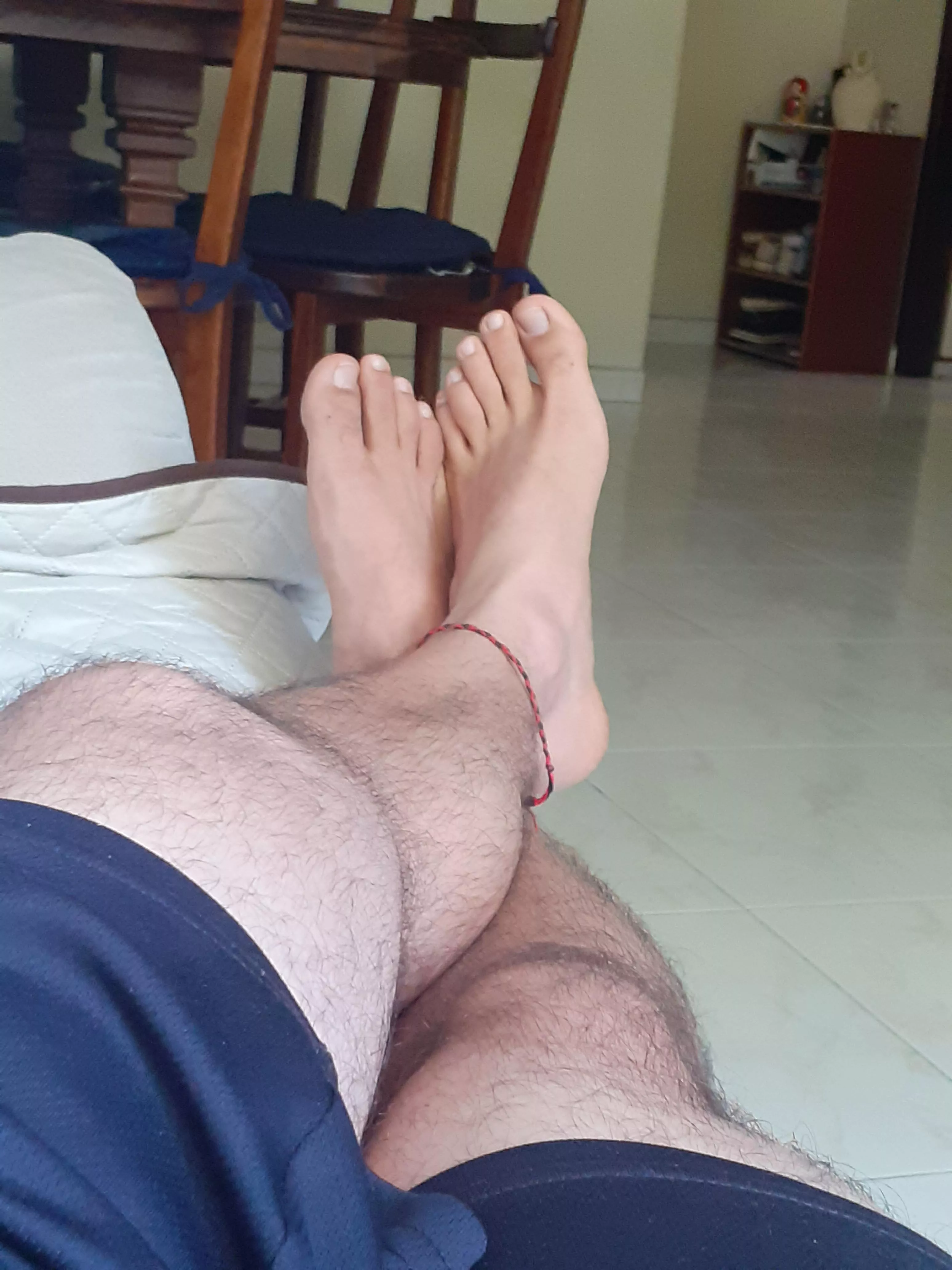 My favorite pic of my feet posted by ChihuahuaOnMyLap