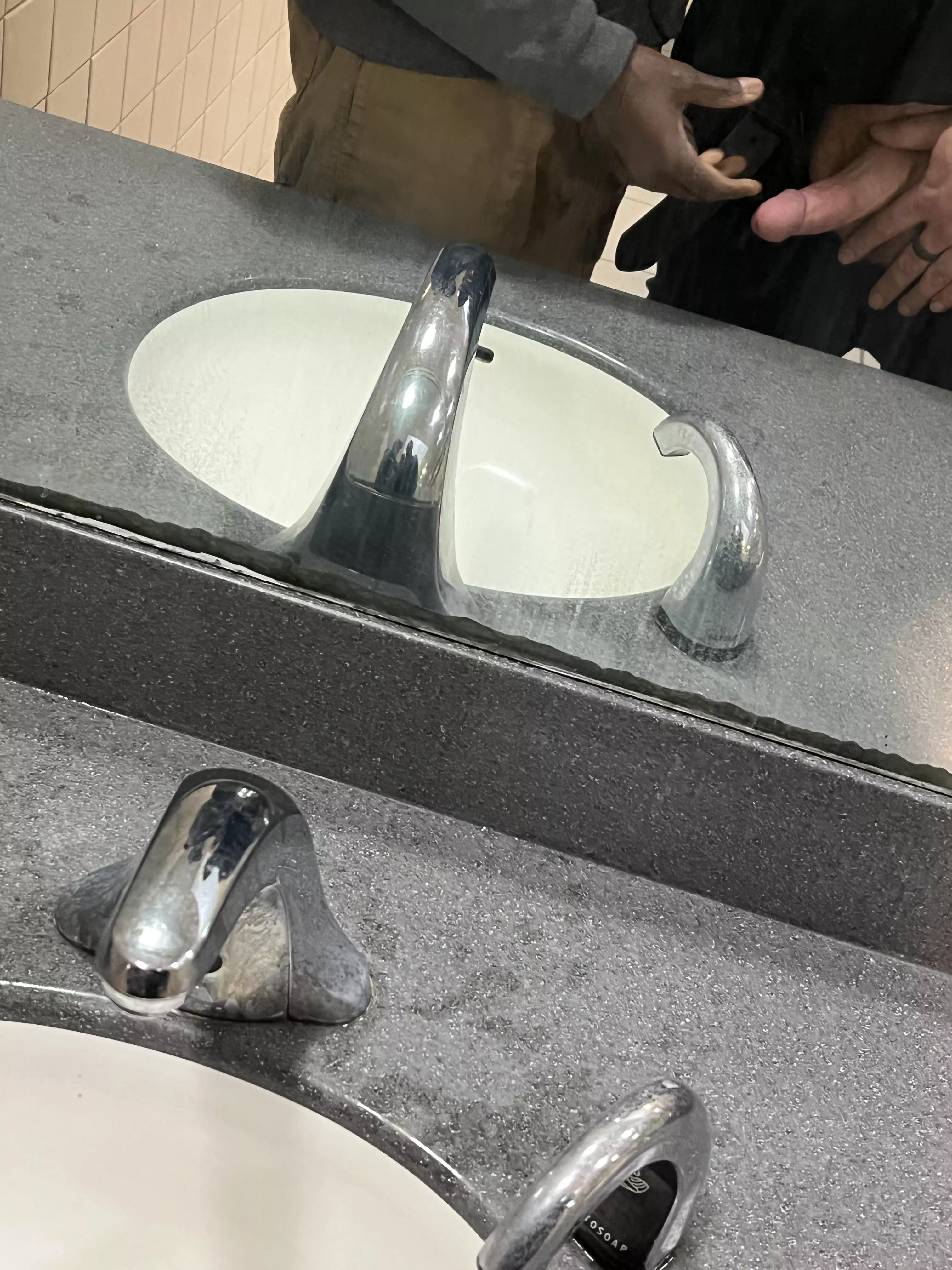 My favorite type of Public bathroom encounters 🍆 posted by ptrk1510