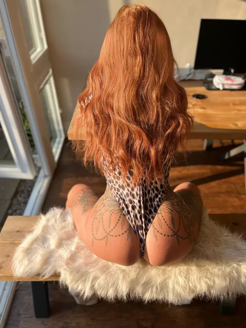 My favourite pic of my ginger locks by Zarajfox