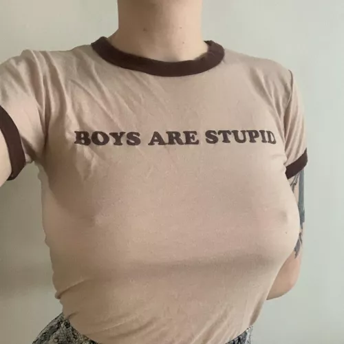 My favourite T shirt 🙊 by Goddess-Rael